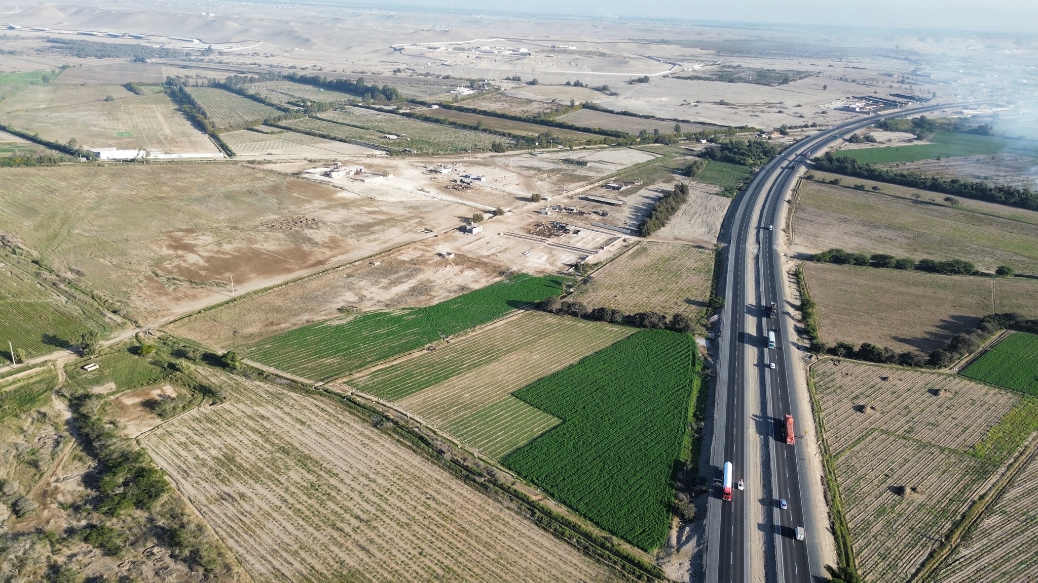 Venta de 15 hectáreas frente a Panamericana Sur — foto 1