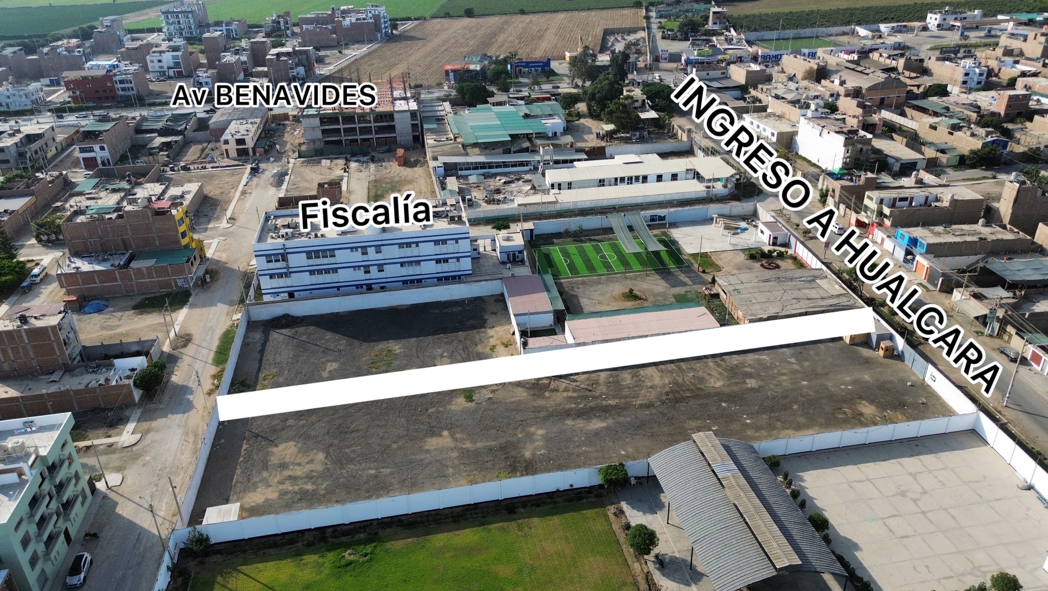 Alquiler de 3000 m2 ingreso a Hualcara — foto 3