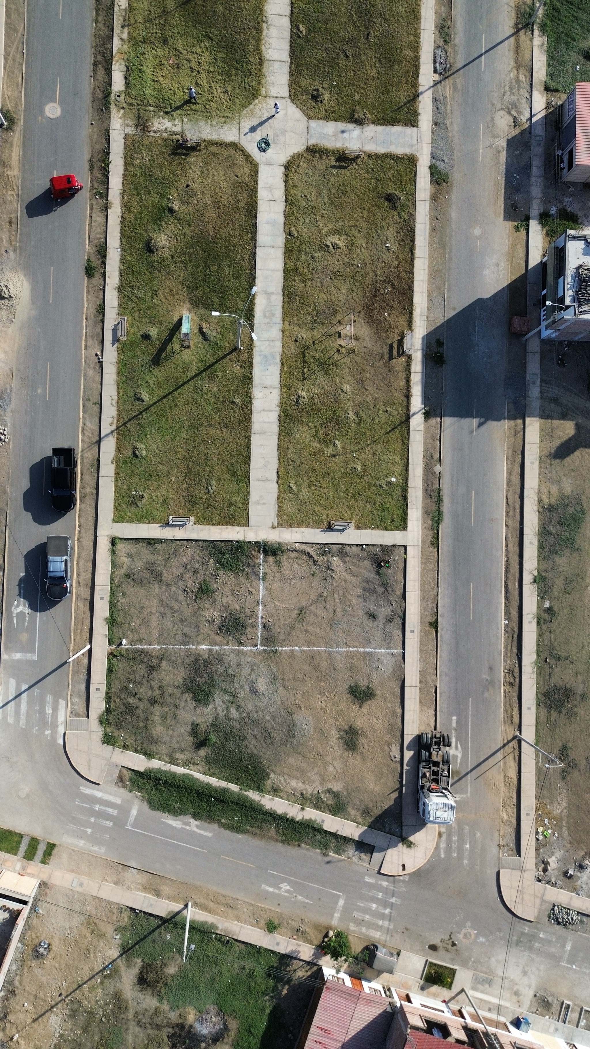 Terreno frente a parque de 225 m2 Urb Residencial Villa del Sur — foto 4