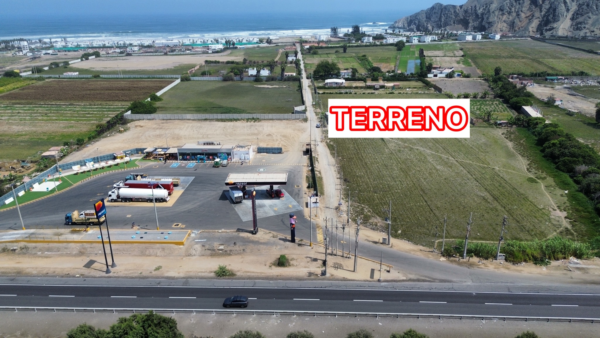 Venta de 1800 m2 en Bujama a metros de la Panamericana Sur — foto 1